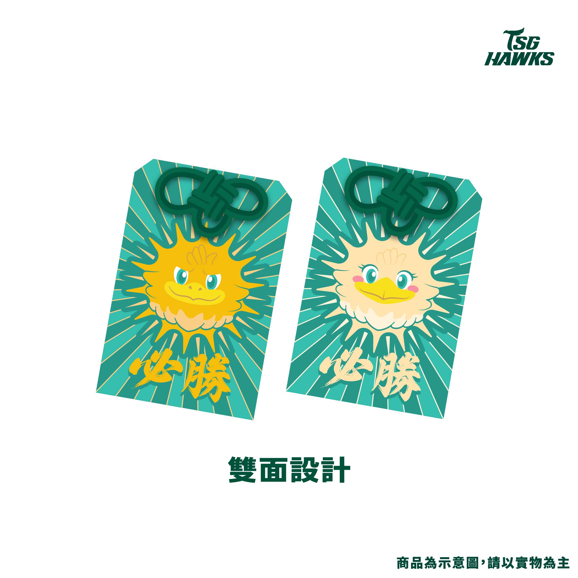 台鋼雄鷹的太陽主題勝守抱枕