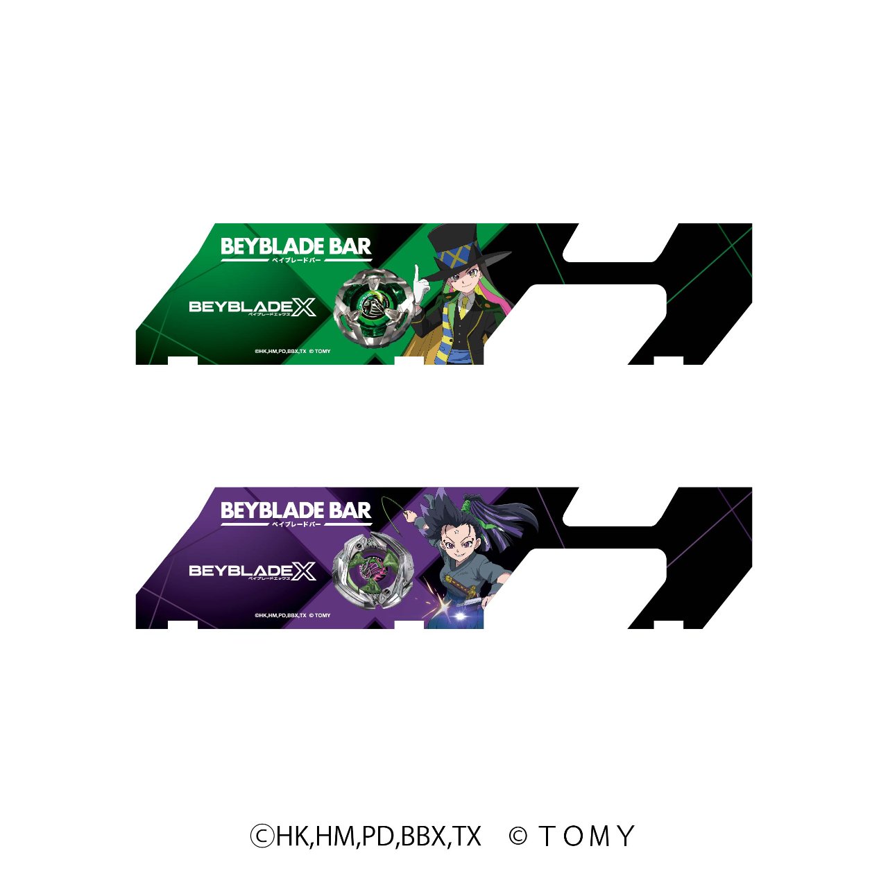 URBANOO | BEYBLADE BAR BEYBLADE X 隨機灣戰鬥通行證套裝 Vol.1（1 套 2 張/6 套隨機）／圖 3