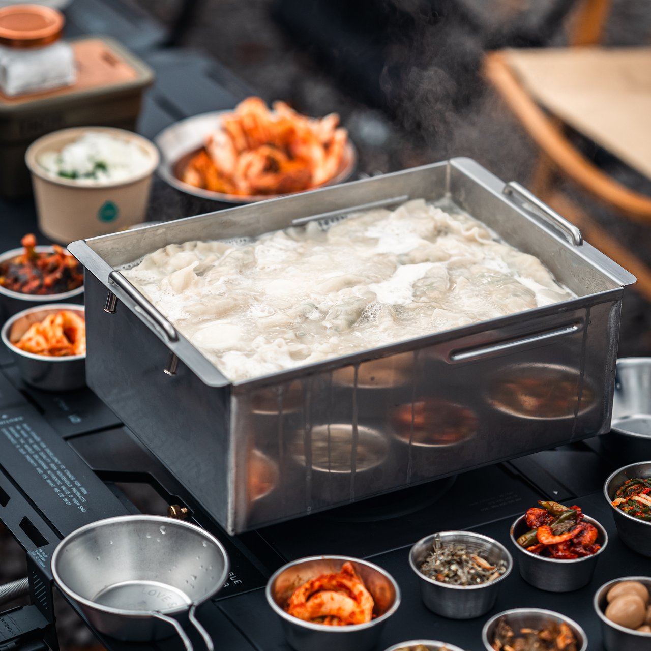 URBANOO | AdCook 不鏽鋼方形 Odeng 鍋火鍋鍋 Shabu Multipot／圖 5