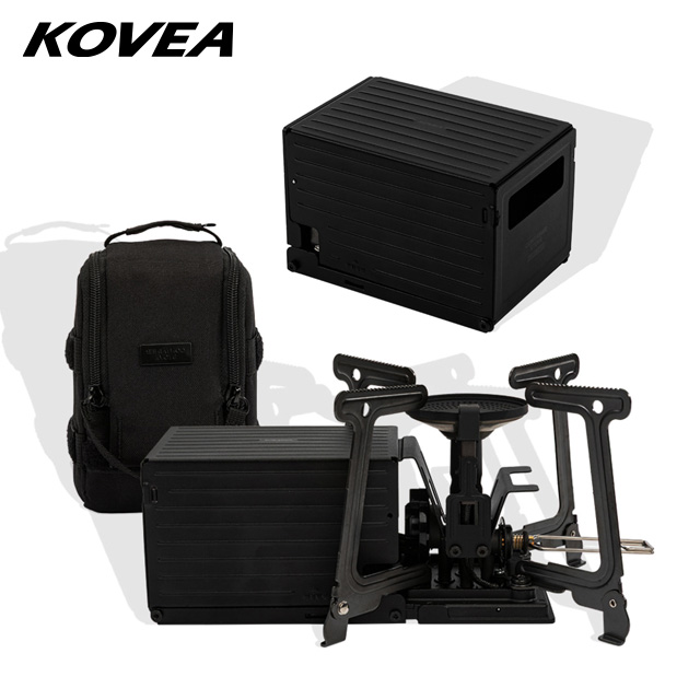 URBANOO | Kovea 貨櫃爐黑色便攜式露營背包釣魚迷你燃燒器