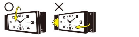 URBANOO | DULTON 雙面鐘 長方形 灰色（灰色）／圖 10
