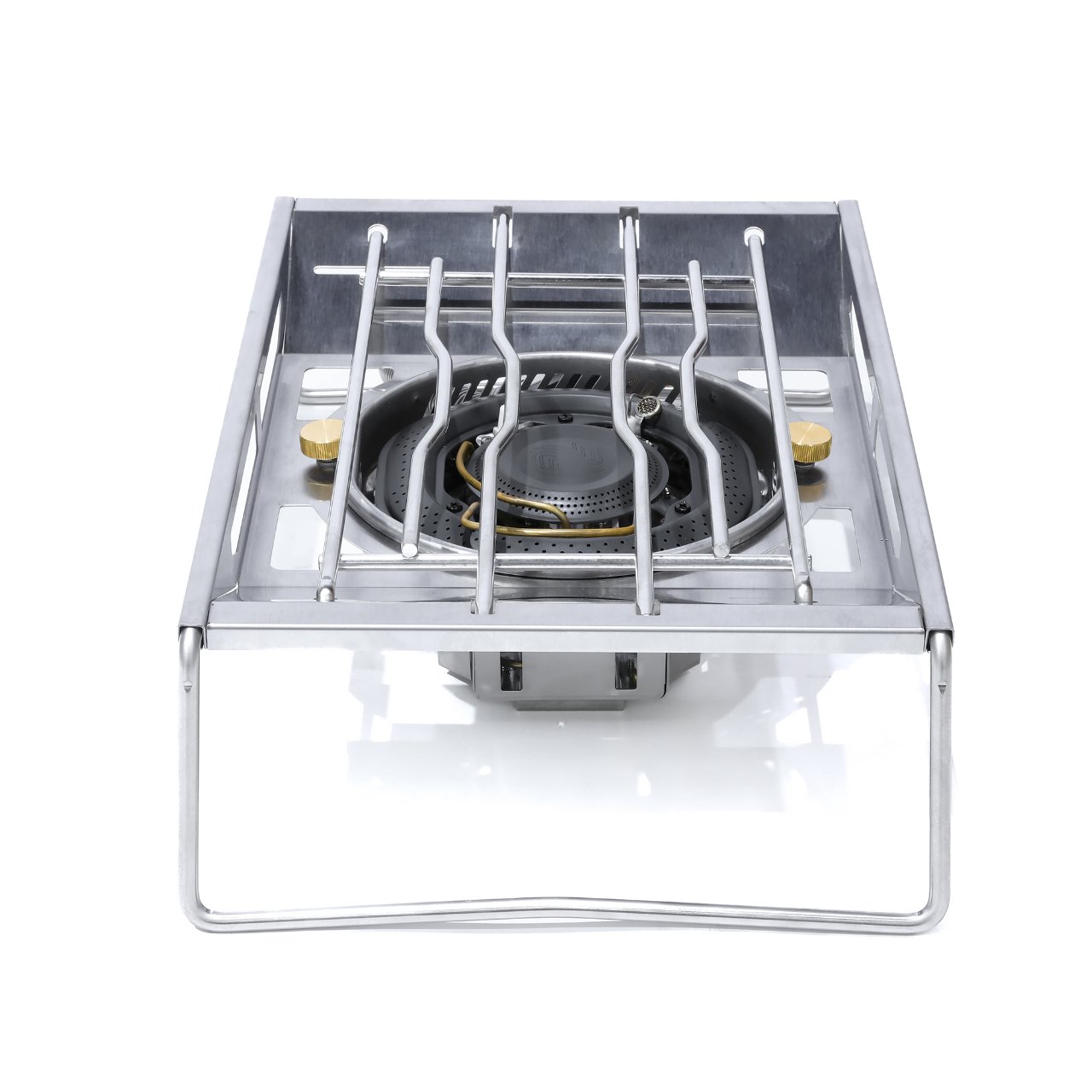 URBANOO | campingmulti N.I.P Power 雙燃燒扁平燃燒器銀色/IGT 一燃燒器板烤盤雙高火焰爐／圖 3
