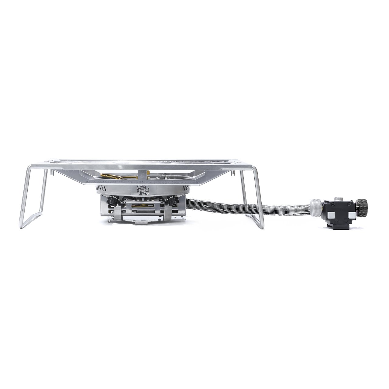 URBANOO | campingmulti N.I.P Power 雙燃燒扁平燃燒器銀色/IGT 一燃燒器板烤盤雙高火焰爐／圖 4