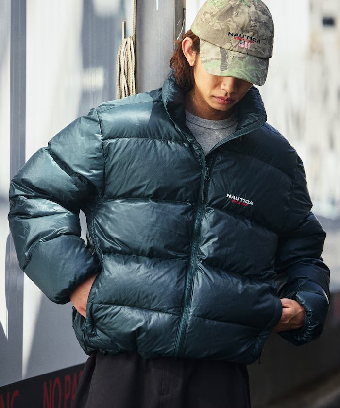 URBANOO | NAUTICA 防撕裂尼龍立領羽絨服／圖 7