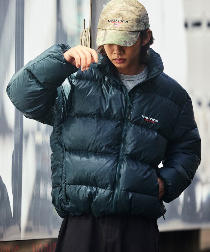 URBANOO | NAUTICA 防撕裂尼龍立領羽絨服／圖 8