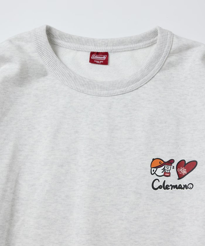 URBANOO | Coleman × kaoyorinakami 訂製全圖案戶外圓領運動衫／圖 6