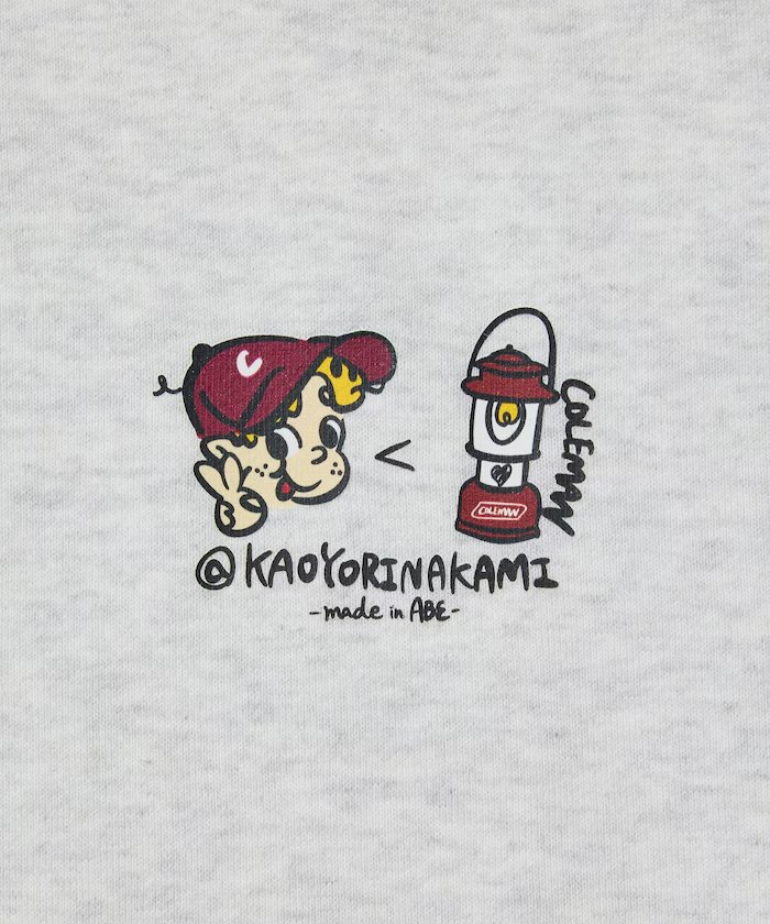 URBANOO | Coleman × kaoyorinakami 特別訂購熊背印花圓領運動衫／圖 7