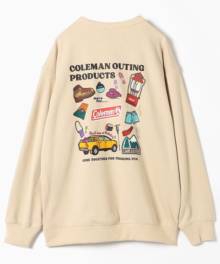 URBANOO | Coleman × FREAK'S STORE 特別訂購健行商品圓領運動衫