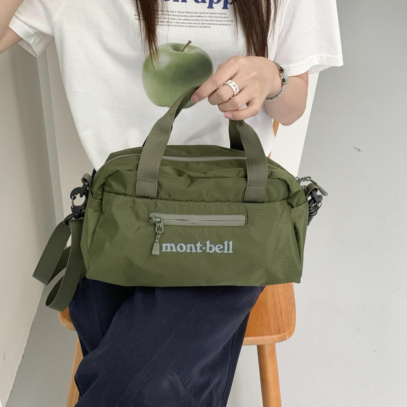 URBANOO | 單肩包 5L 2way 迷你波士頓包男女通用手提包輕量尼龍防水可調節時尚通勤上學戶外健身房／圖 20